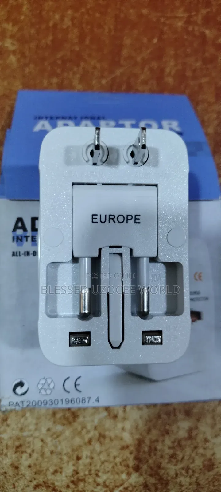 Universal International Traveling Surge Protector Adapter