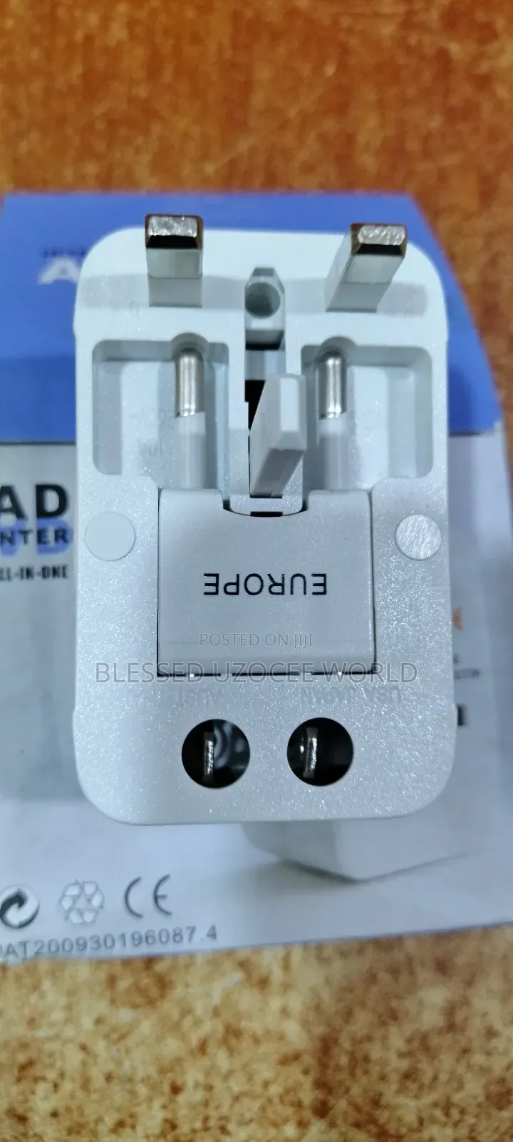 Universal International Traveling Surge Protector Adapter