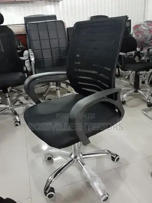 Ergonomic Secretary Swivel Office Chair