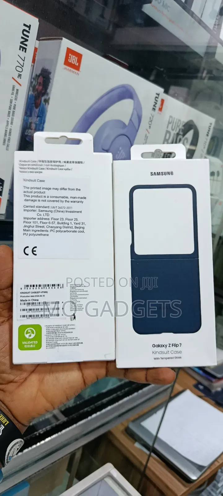 Samsung Flip 7 Kindsuit Case With Screen Protector