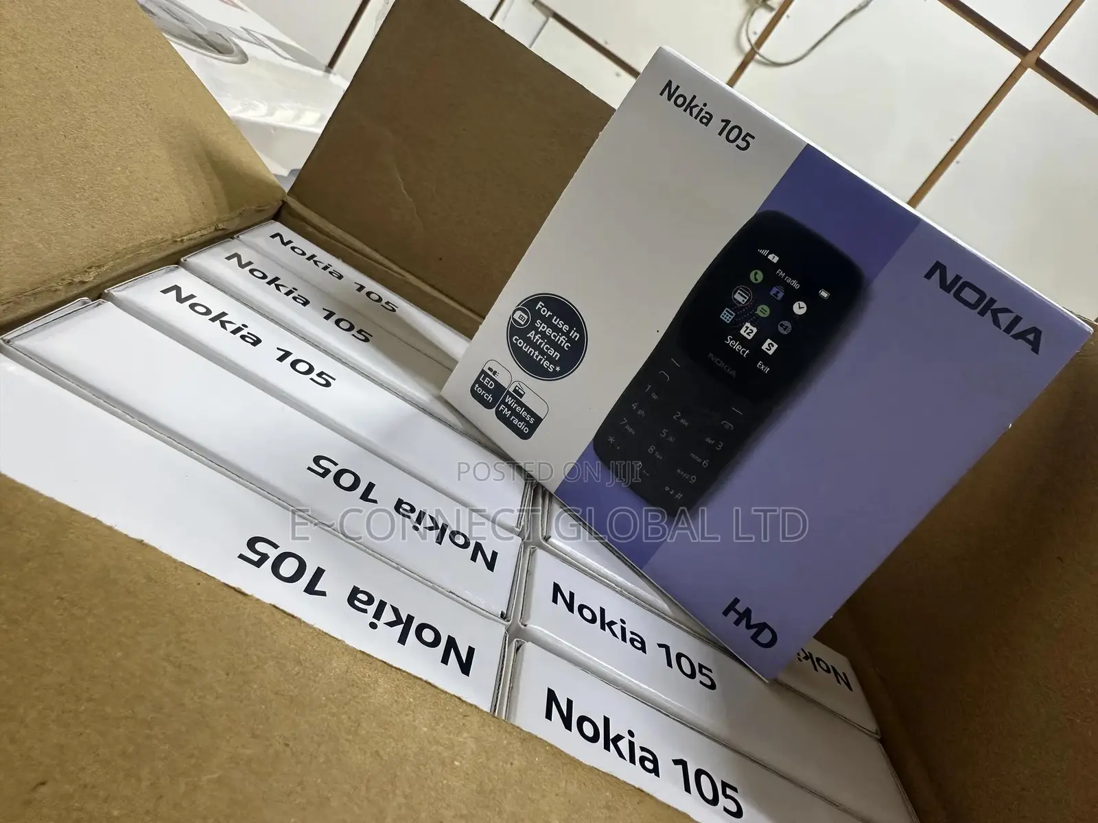 New Nokia 105 Black