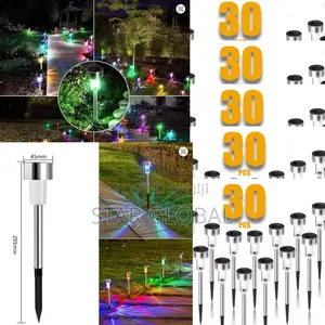 150pcs Multi-Color Solar Garden Lights, No Hassle, Pure Glow
