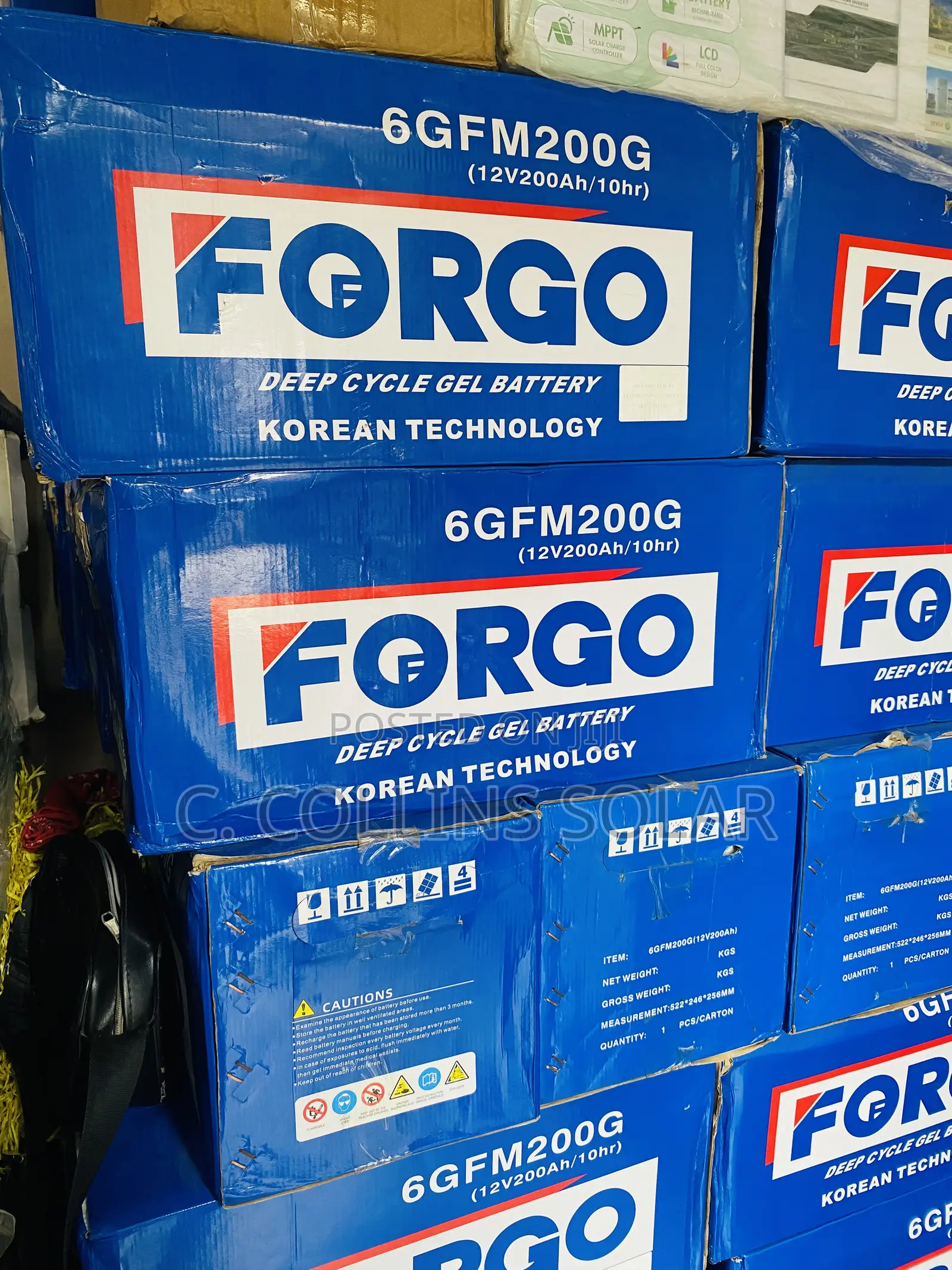 200ah Forgo Gel Battery