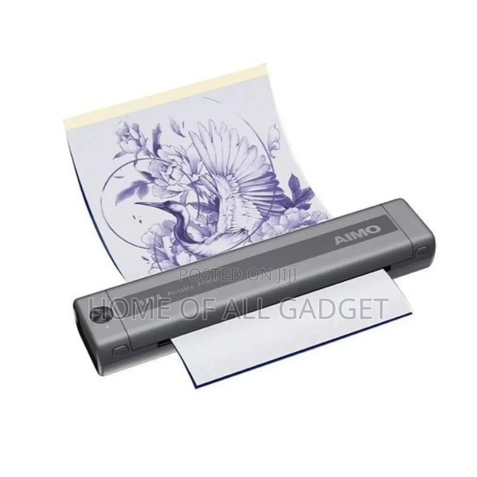 Tattoo and Document Portable Printer Inkless With 200 Paper