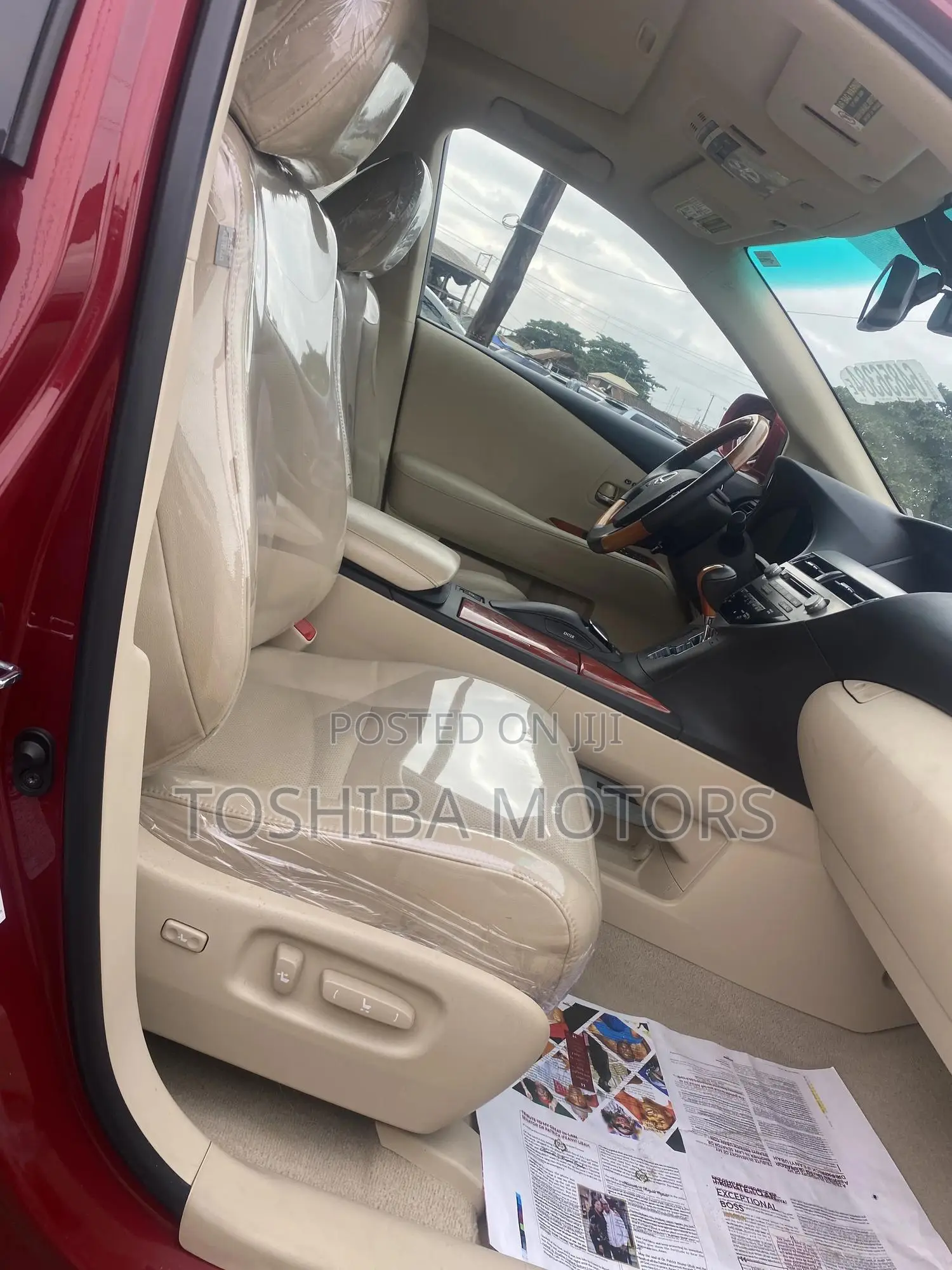 Lexus RX 350 2011 Red