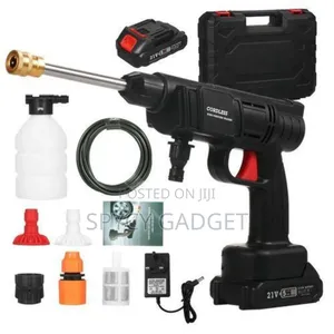 48v Cordless High Pressure Car Washer - Double Batteries