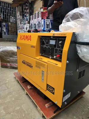 High Quality 10kva Kama Diesel Soundproof Generator 100%Copp