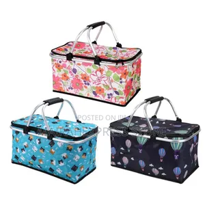 Photo - Collapsible Insulated Picnic Bag (Random Design Selection)