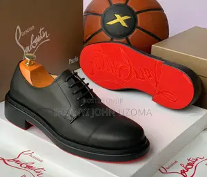 Luxury Black Color Leather Corporate Shoe