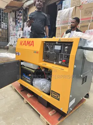 Come I Have Kama Diesel Soundproof Generator 10kva 100%Coppe