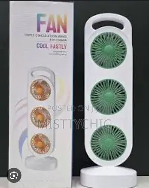 3 in 1 Rechargeable Cooling Fan