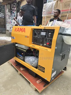 Imported 10kva Kama Diesel Soundproof Generator 100%Copper