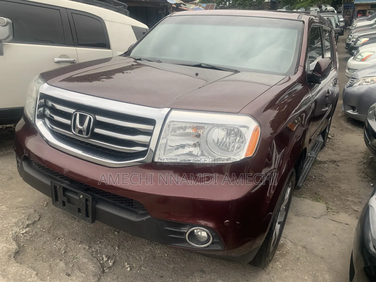 Honda Pilot 2015 Red