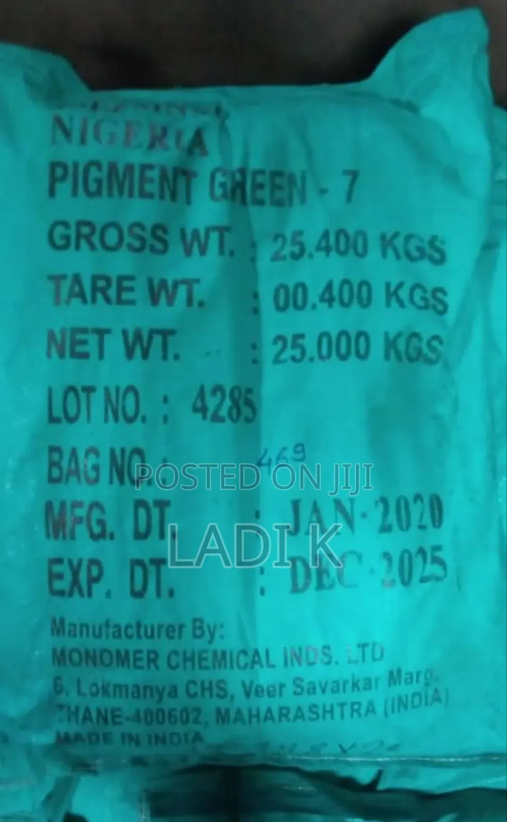 Pigment Green 7