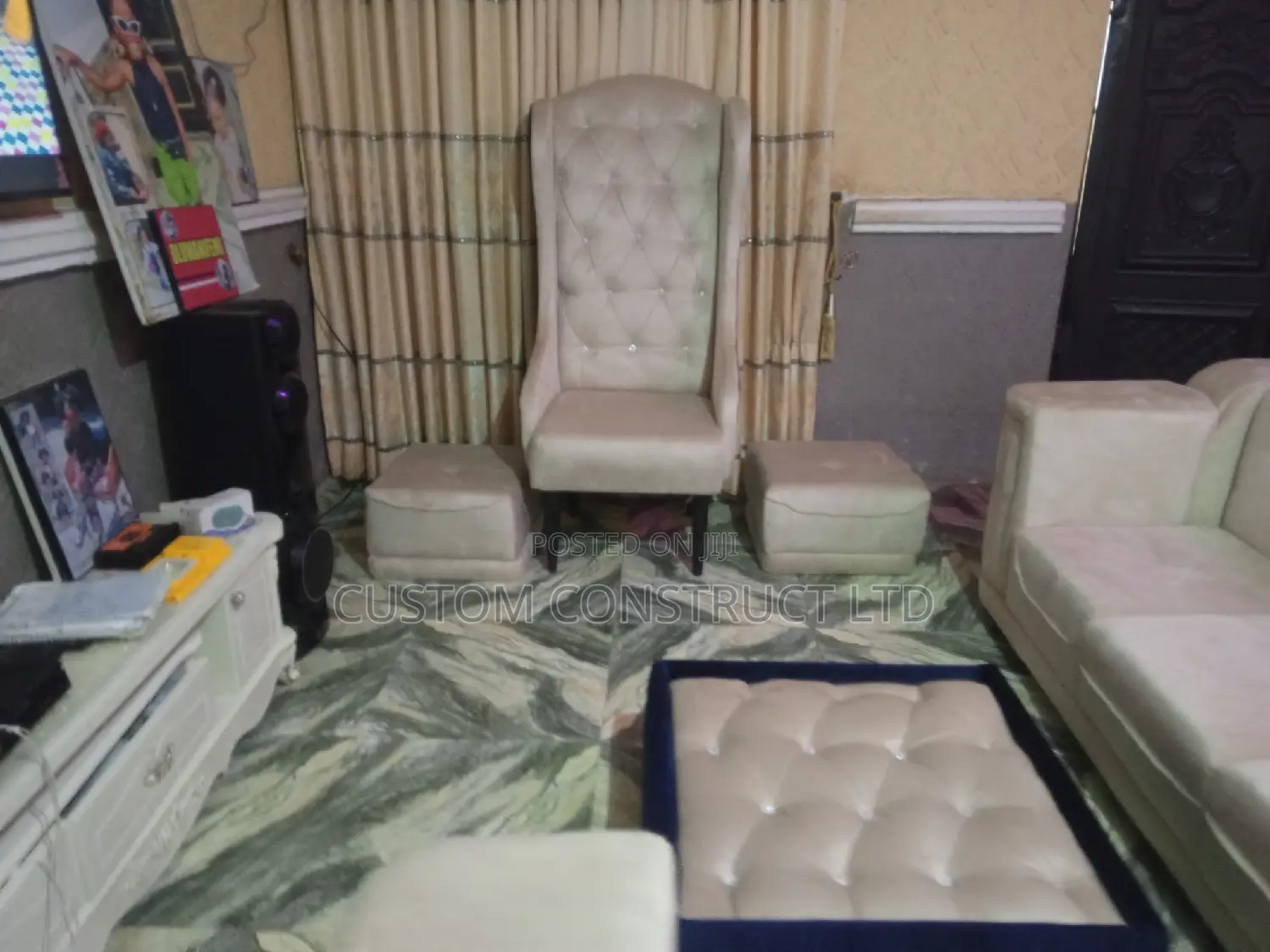 Modern L-Shaped Sofa – Luxury Corner Sofa Set
