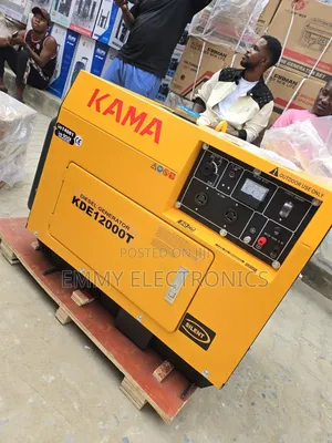 10kva Kama Diesel Soundproof Generator 1year Wty