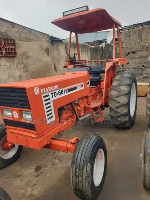 Crawling Tractor With Orange