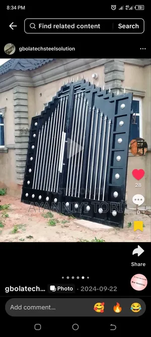 Iron Design Gate