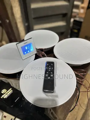 4inches Inwall Amplifier With 4 Smart Pop Ceiling Speaker