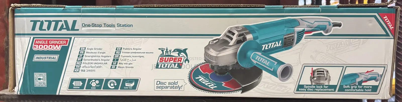 Total Angle Grinder (3000w, Industrial).