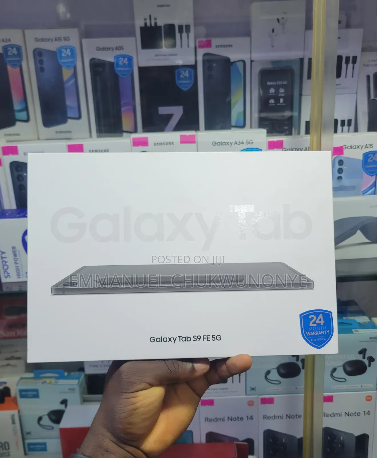 New Samsung Galaxy Tab S9 FE 128 GB Black
