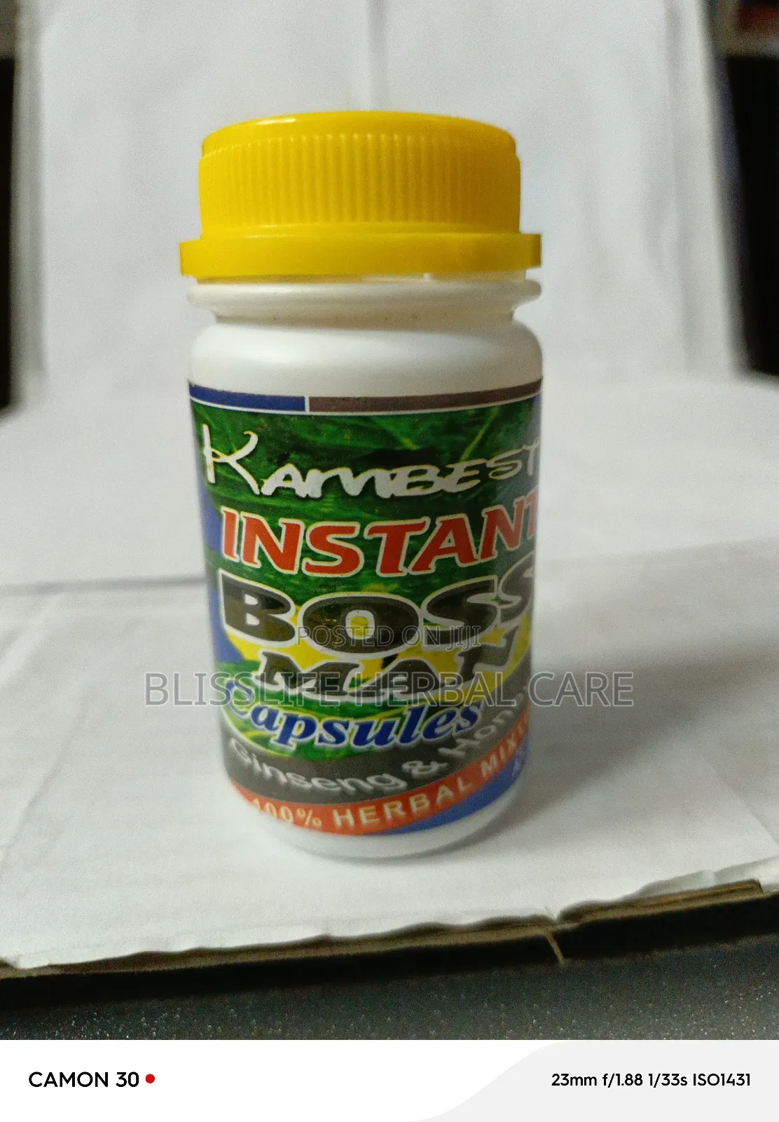 Instant Boss Man Herbal Capsule Kambest