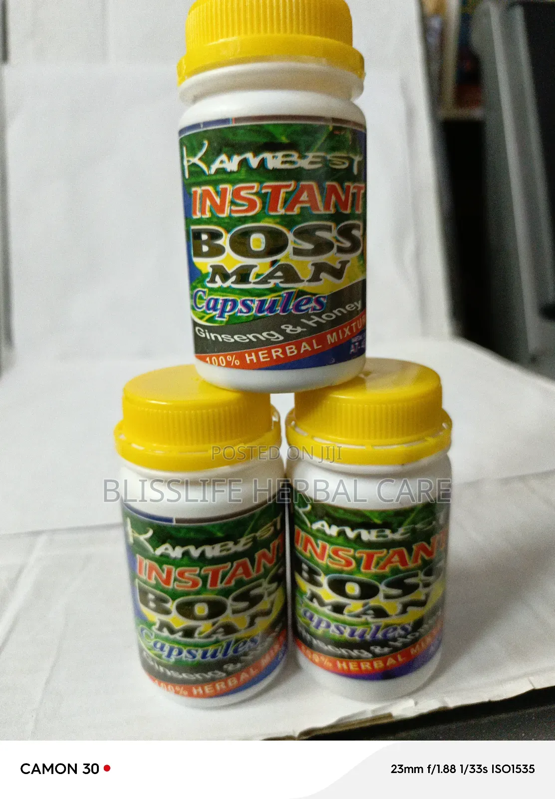 Instant Boss Man Herbal Capsule Kambest
