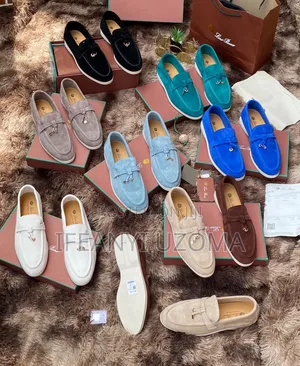 Luxury Designer Suede Loafers Shoe