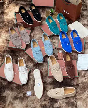 Luxury Designer Suede Loafers Shoe