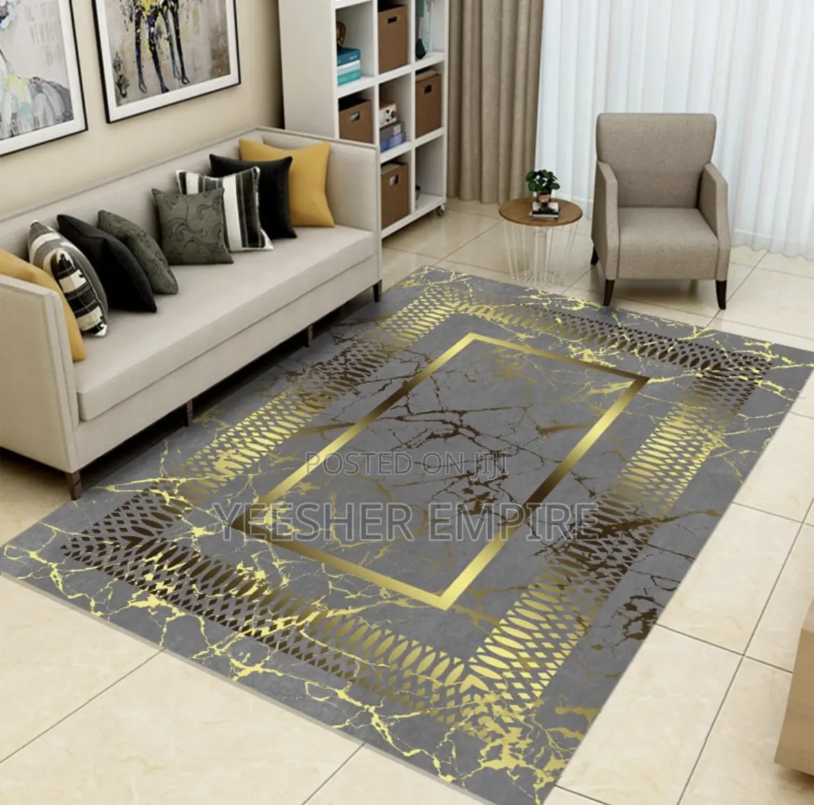 3d Center Rug