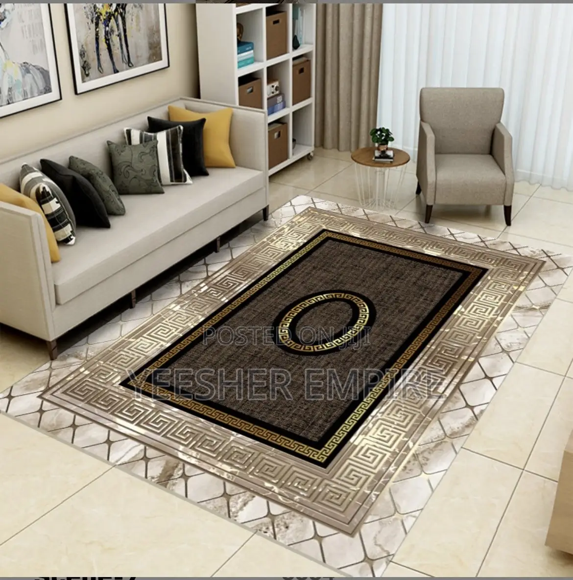 3d Center Rug