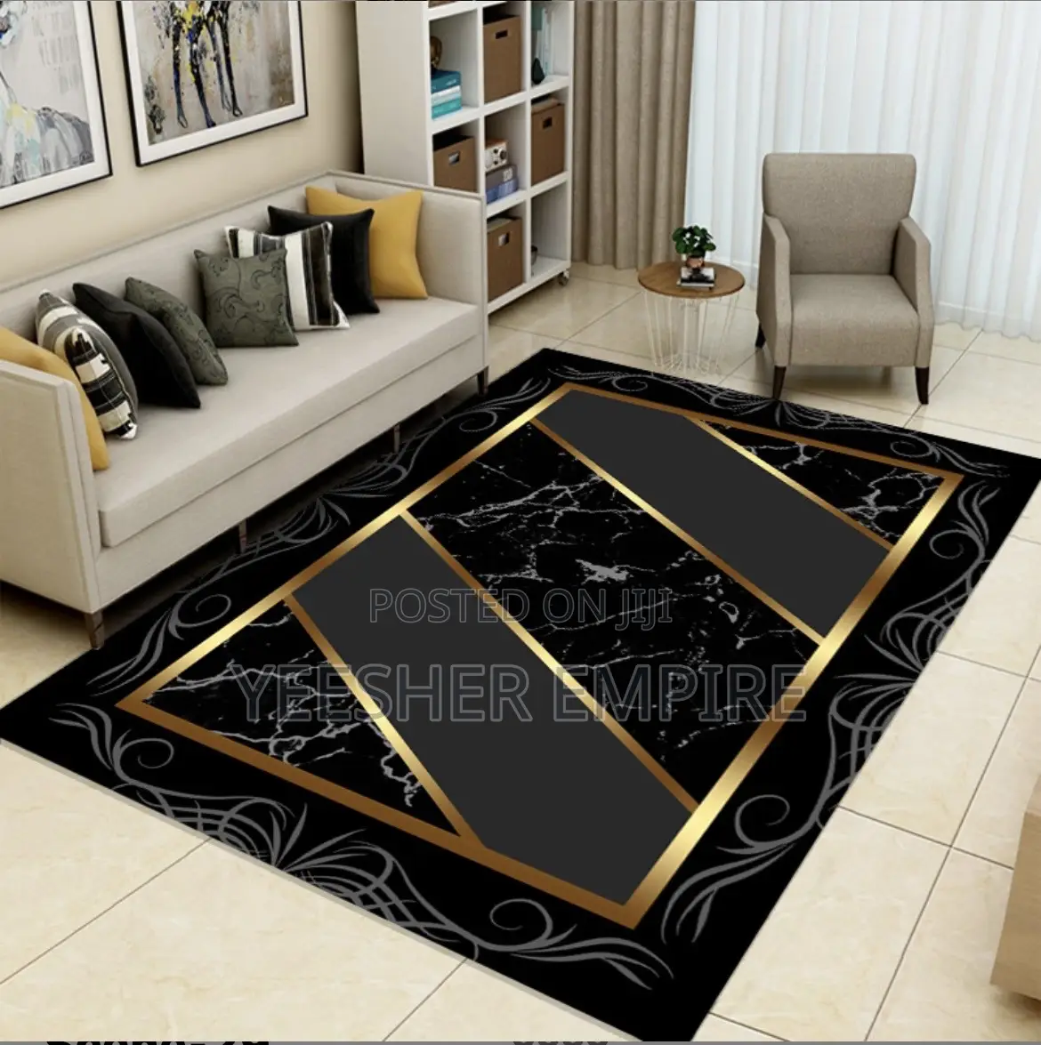 3d Center Rug