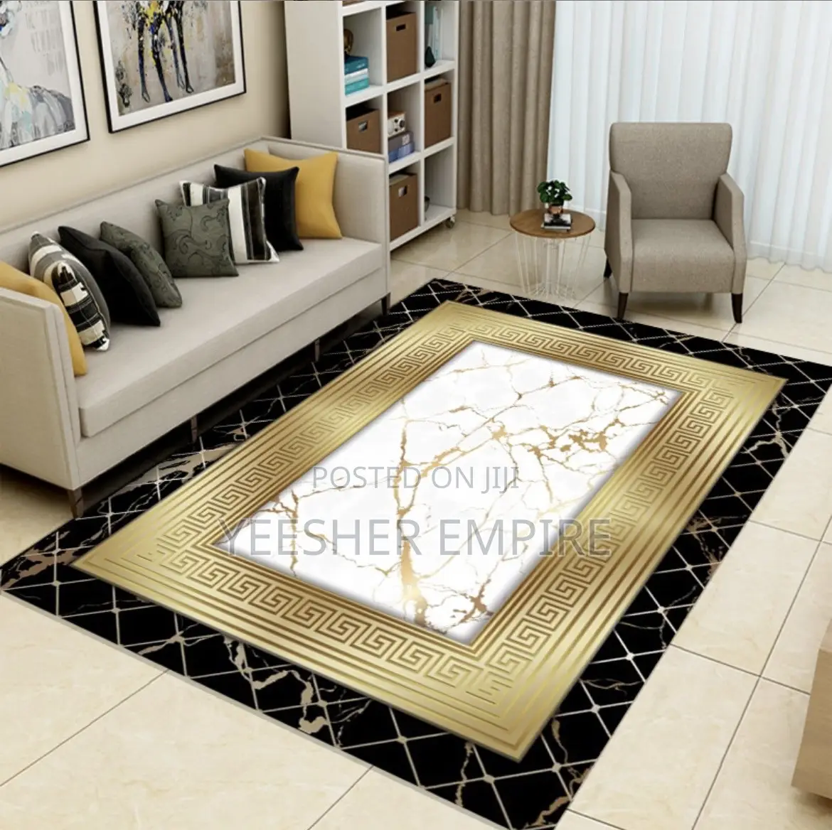 3d Center Rug