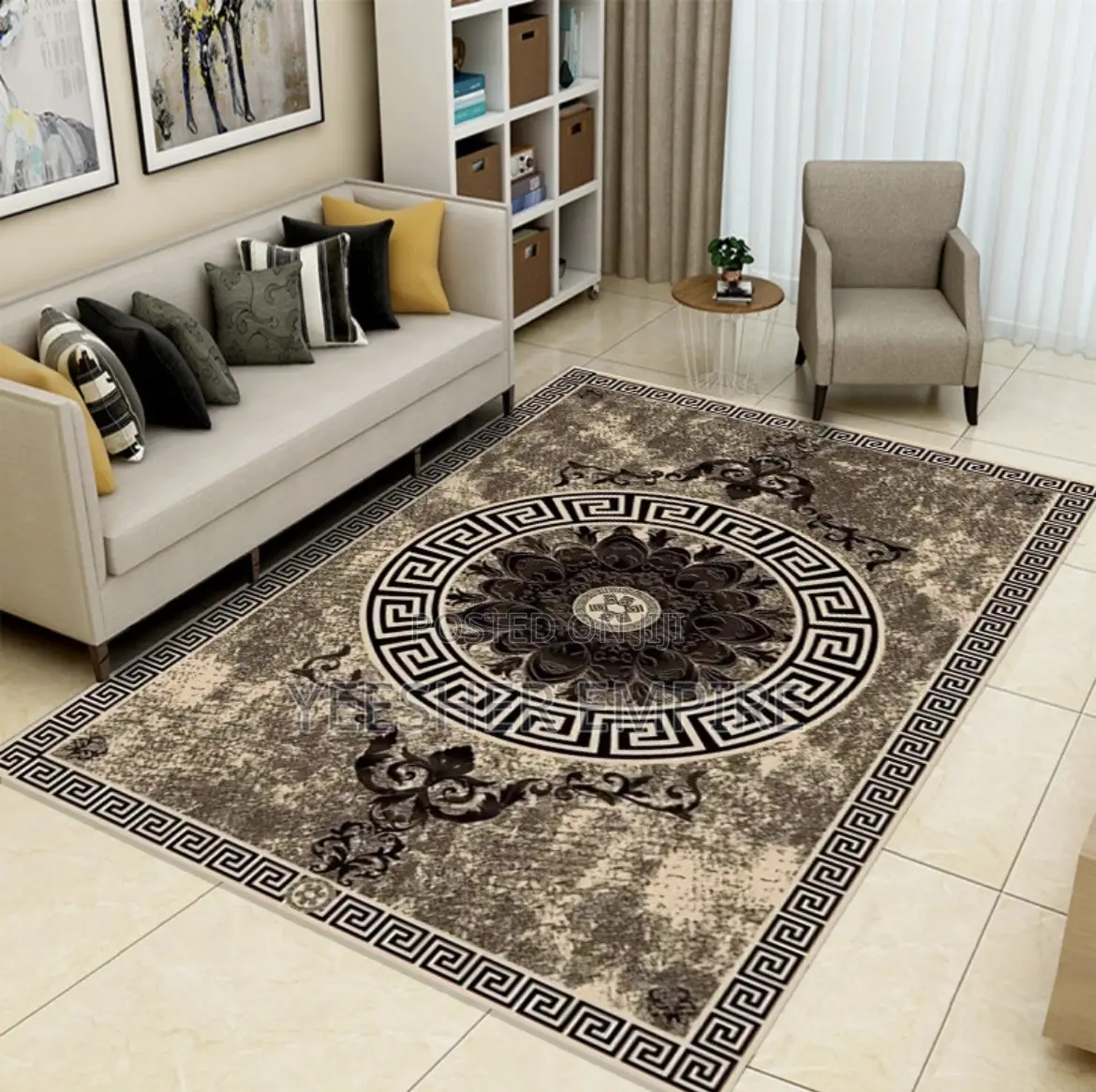 3d Center Rug