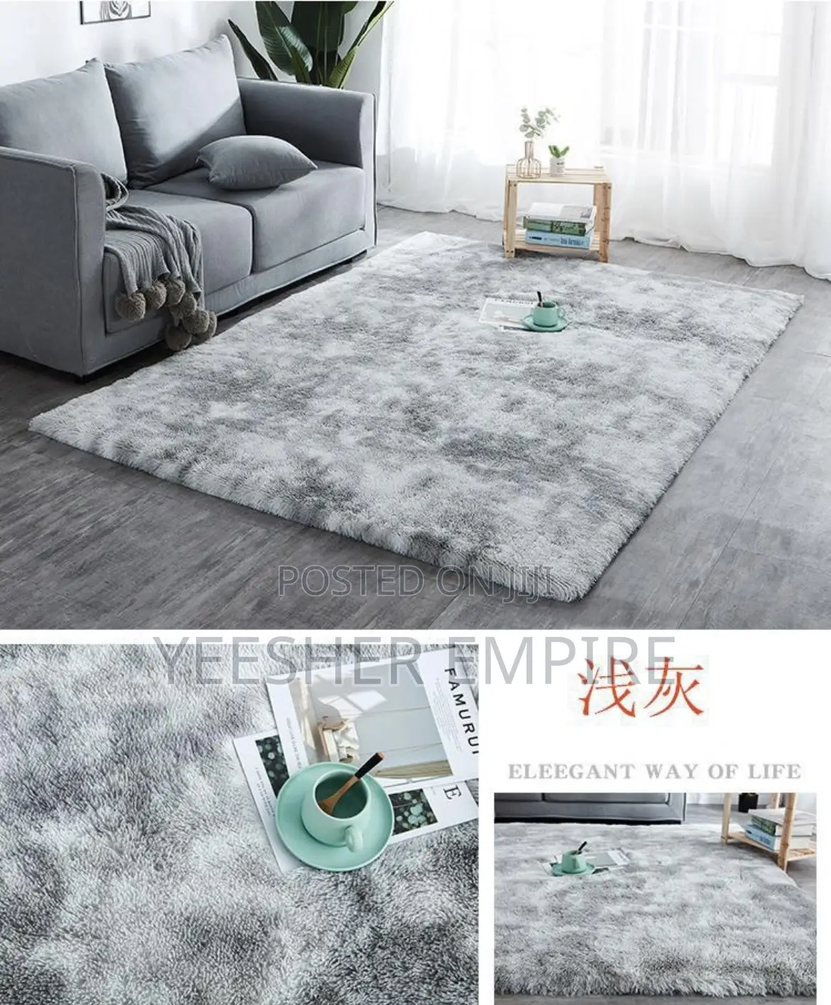 Fur Center Rug