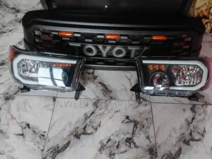 Headlight and Front Grill for Toyota Square 2018
