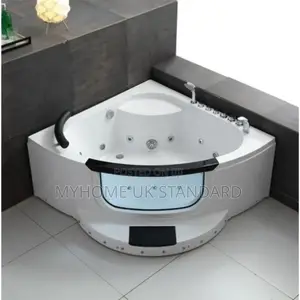 Acylic Freestanding Jacuzzi With Light and Massage