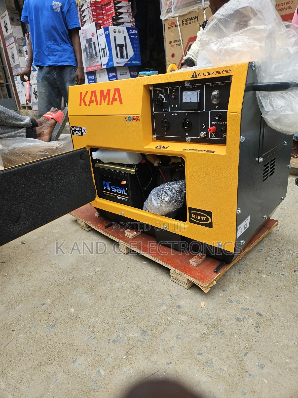 Kama 10kva Diesel Soundproof Generator