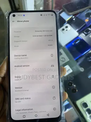 OnePlus Nord CE 2 5G 128 GB Gray
