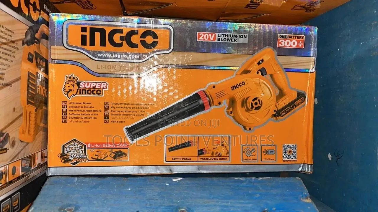 Ingco 20v Lithium-Ion Blower