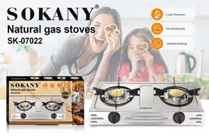 2 Burners Sokany Cooking Gas