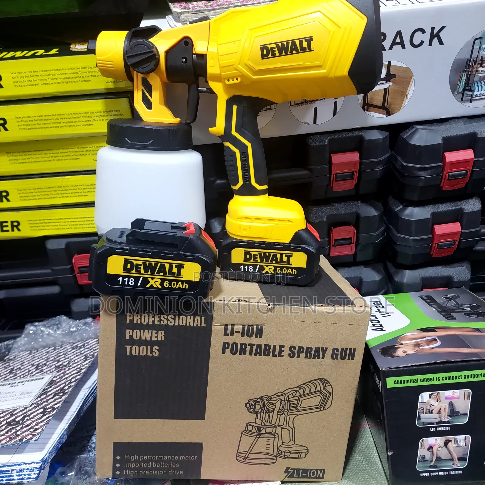 Cordless High Pressure Paint Sprayer