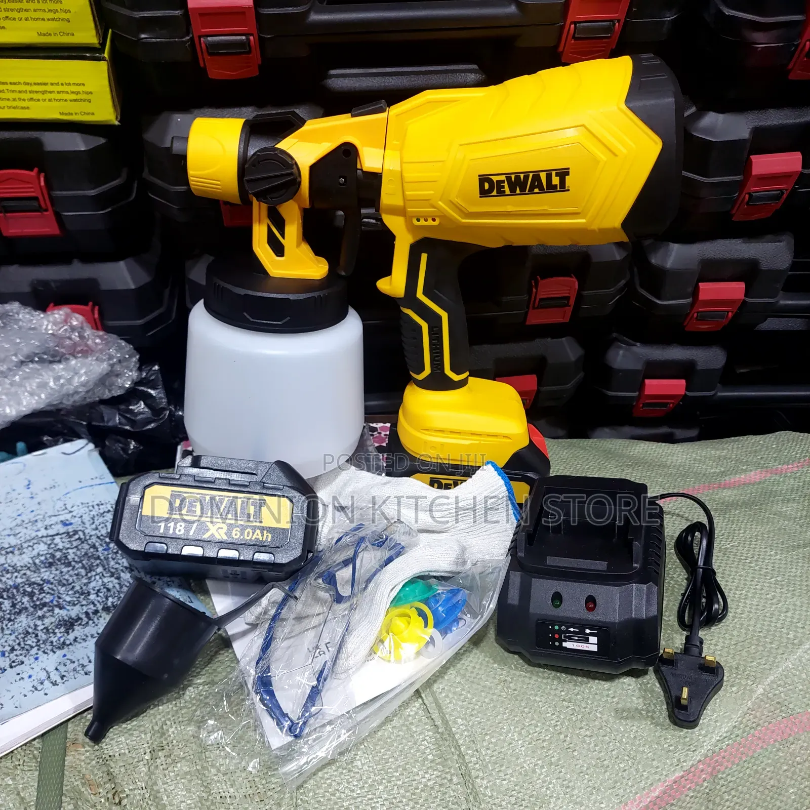 Cordless High Pressure Paint Sprayer