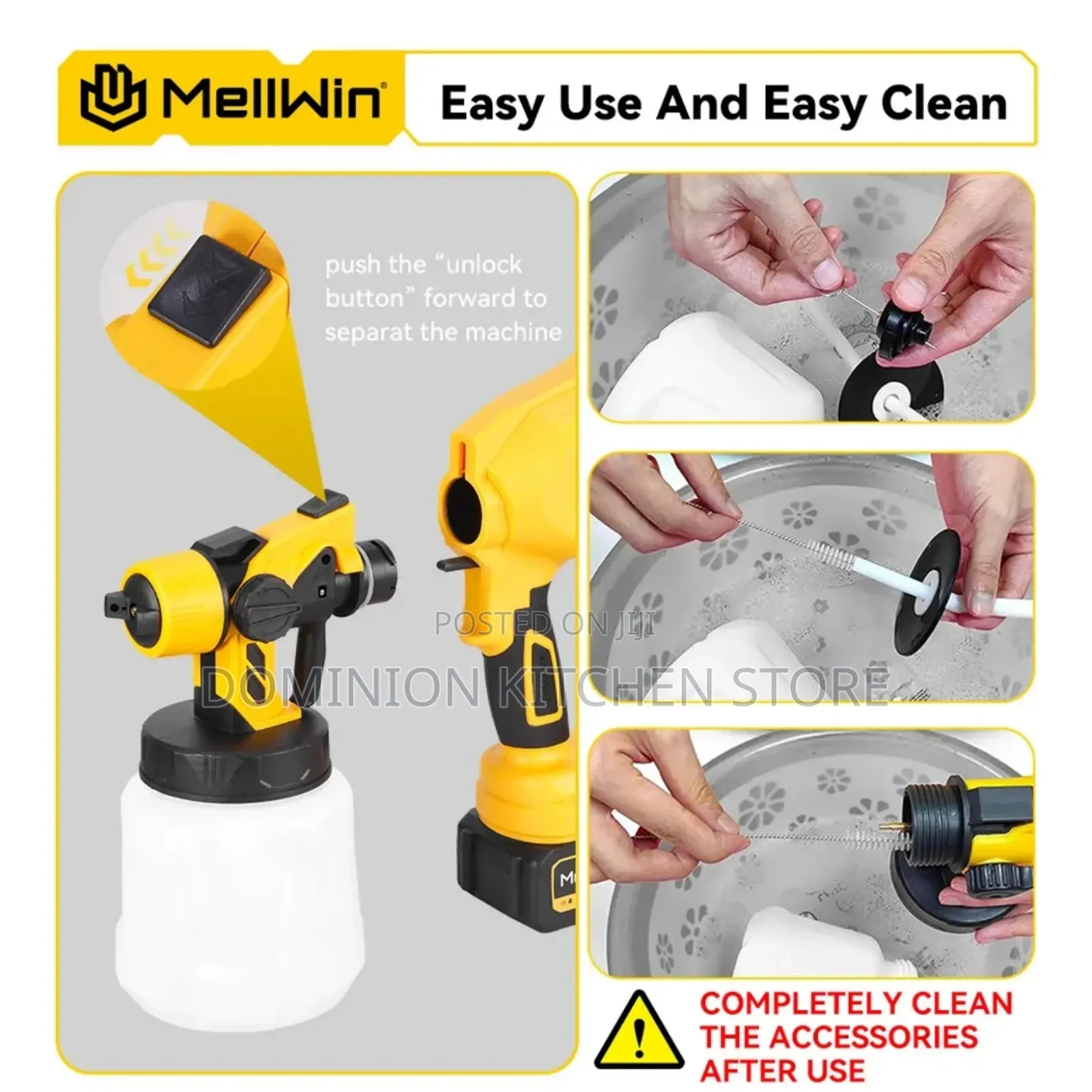 Cordless High Pressure Paint Sprayer