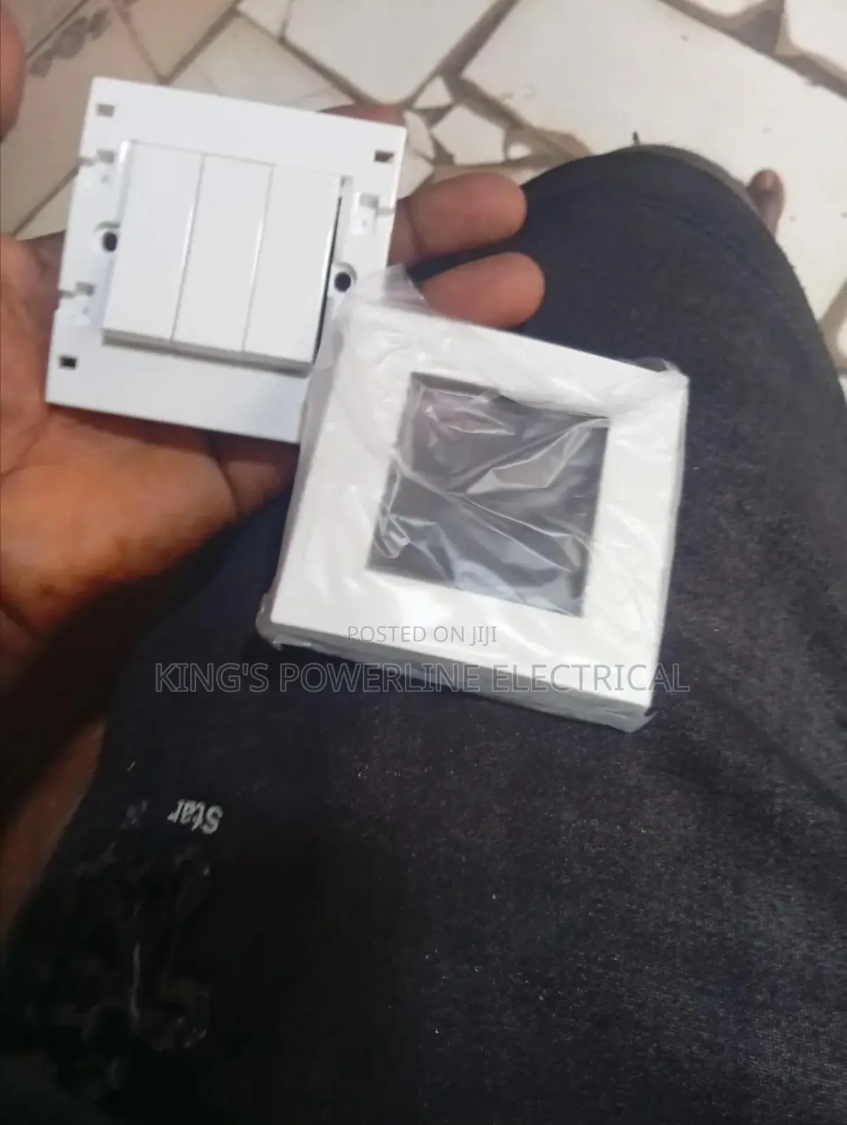 Original 3 Gang Switch Schneider