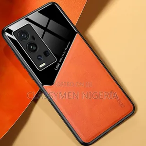 Vivo X60 Pro Plus - Leather Texture + Car Magnetic Holder