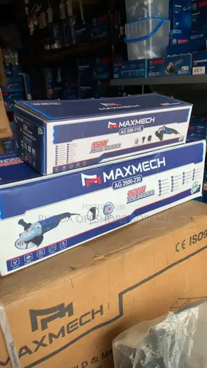Maxmech Angle Grinder 9” and 4,1/2”