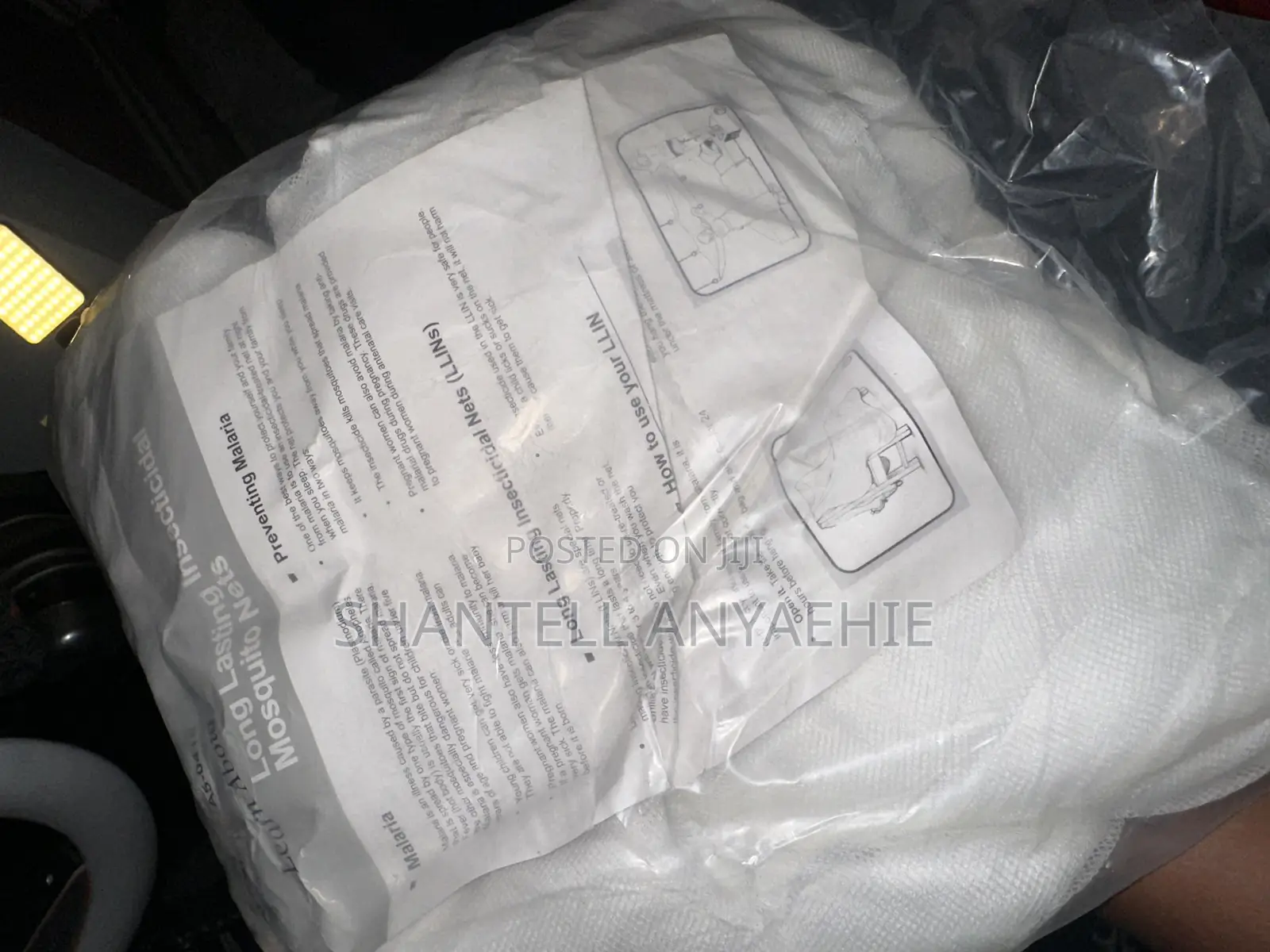 Treated Mosquito Net