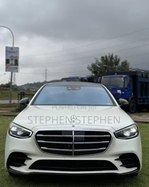Mercedes-Benz S-Class 2023 White