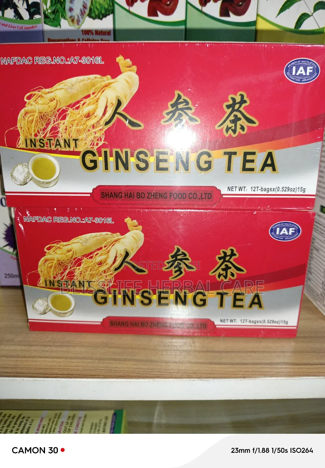 Ginseng Instant Tea Powder